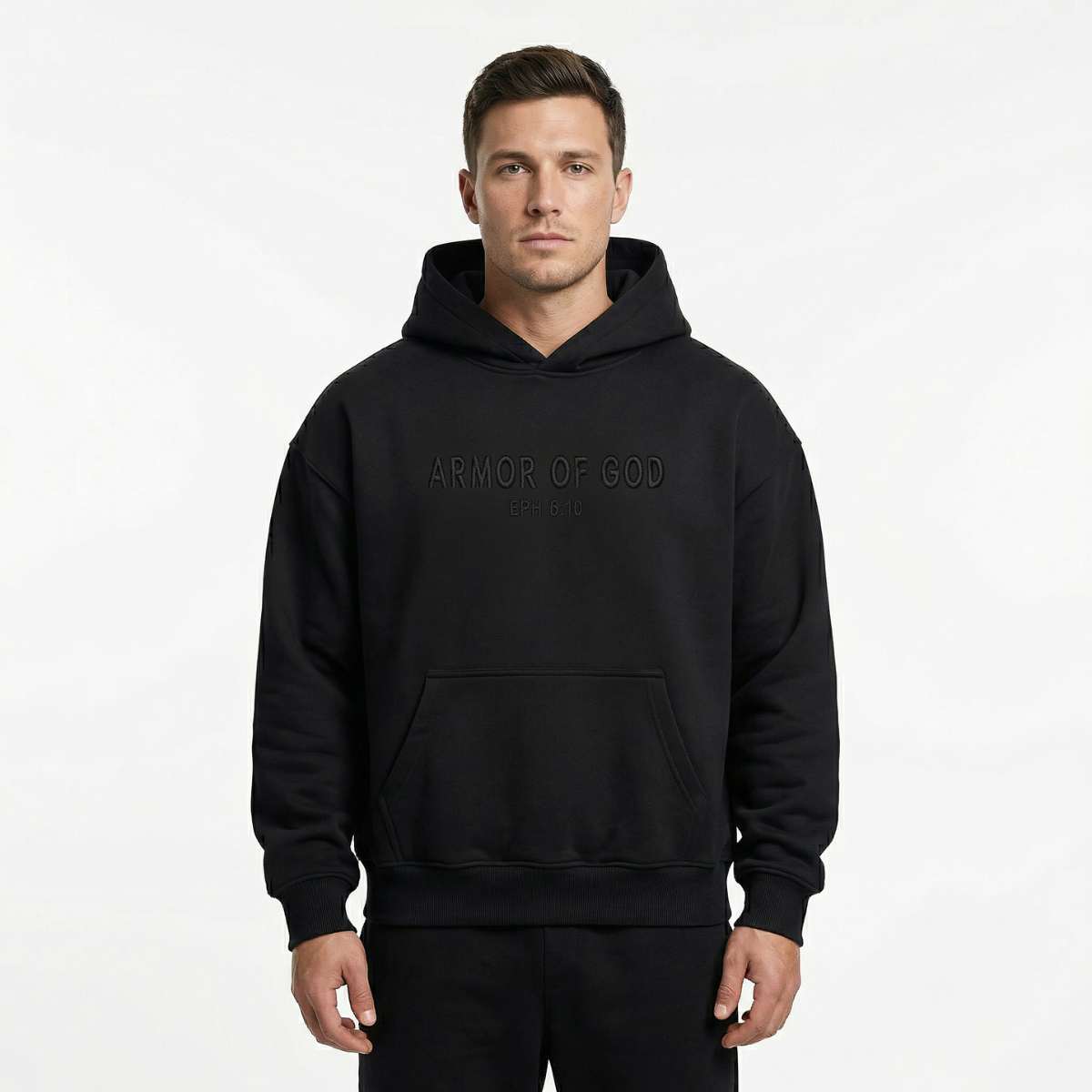 Armor of God Premium Hoodie - Black
