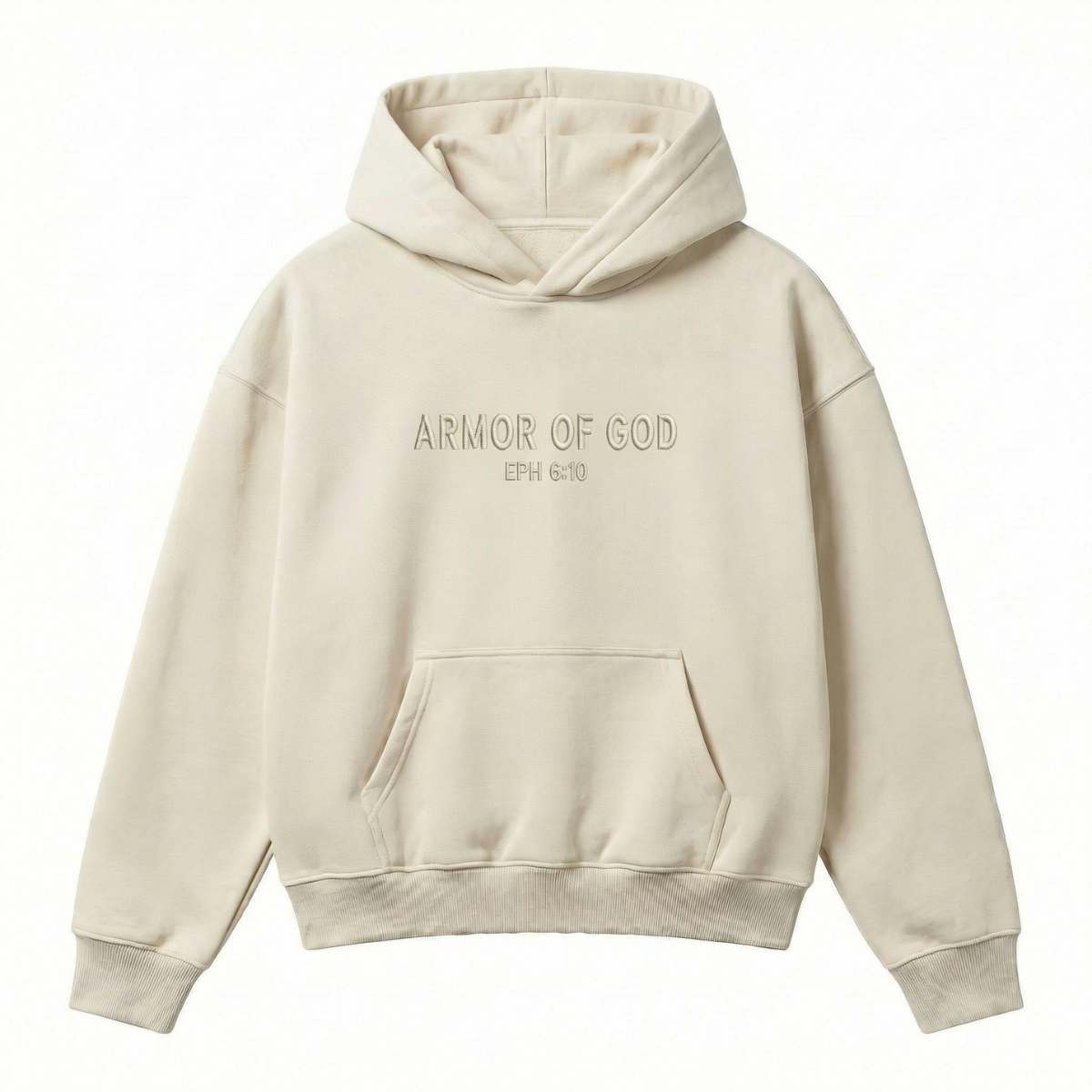 Armor of God Premium Hoodie - Bone