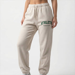 Athlete Powered by Jesus Premium Track Pants - Bone