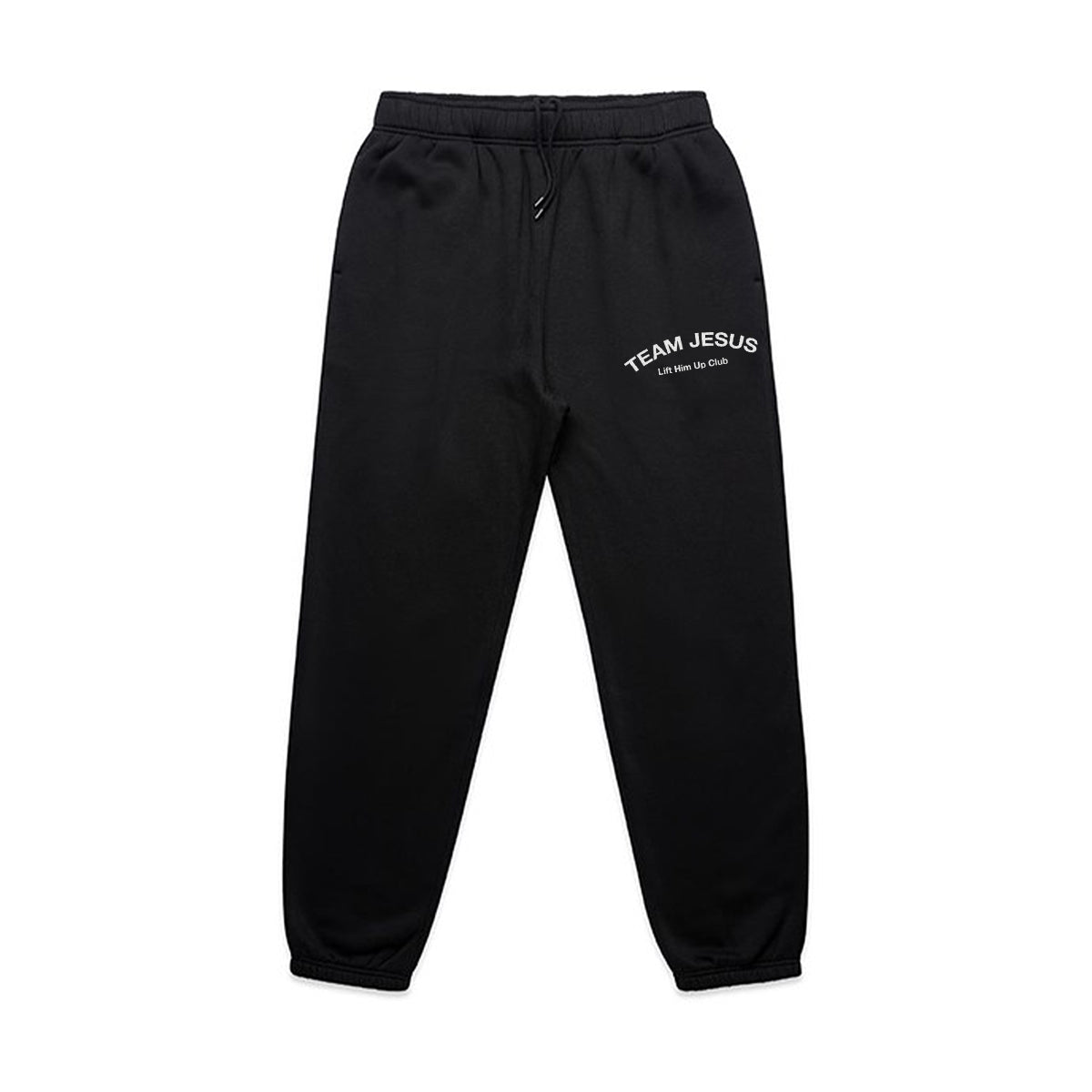 Team Jesus Track Pants - Black