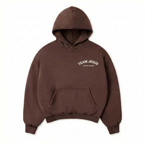 Team Jesus Premium Hoodie - Chocolate