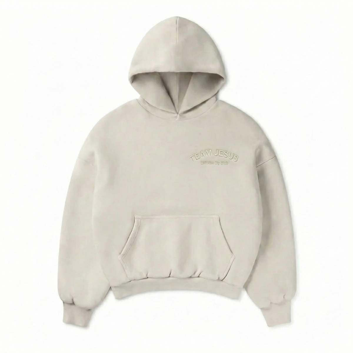 Team Jesus Premium Hoodie - Bone