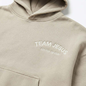 Team Jesus Premium Hoodie - Bone
