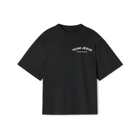 Team Jesus Oversized Heavy T-shirt - Black