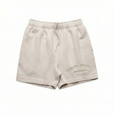 Team Jesus Premium Track Shorts - Bone
