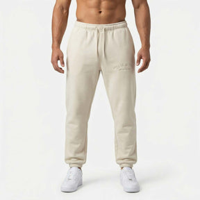 Team Jesus Track Pants - Bone