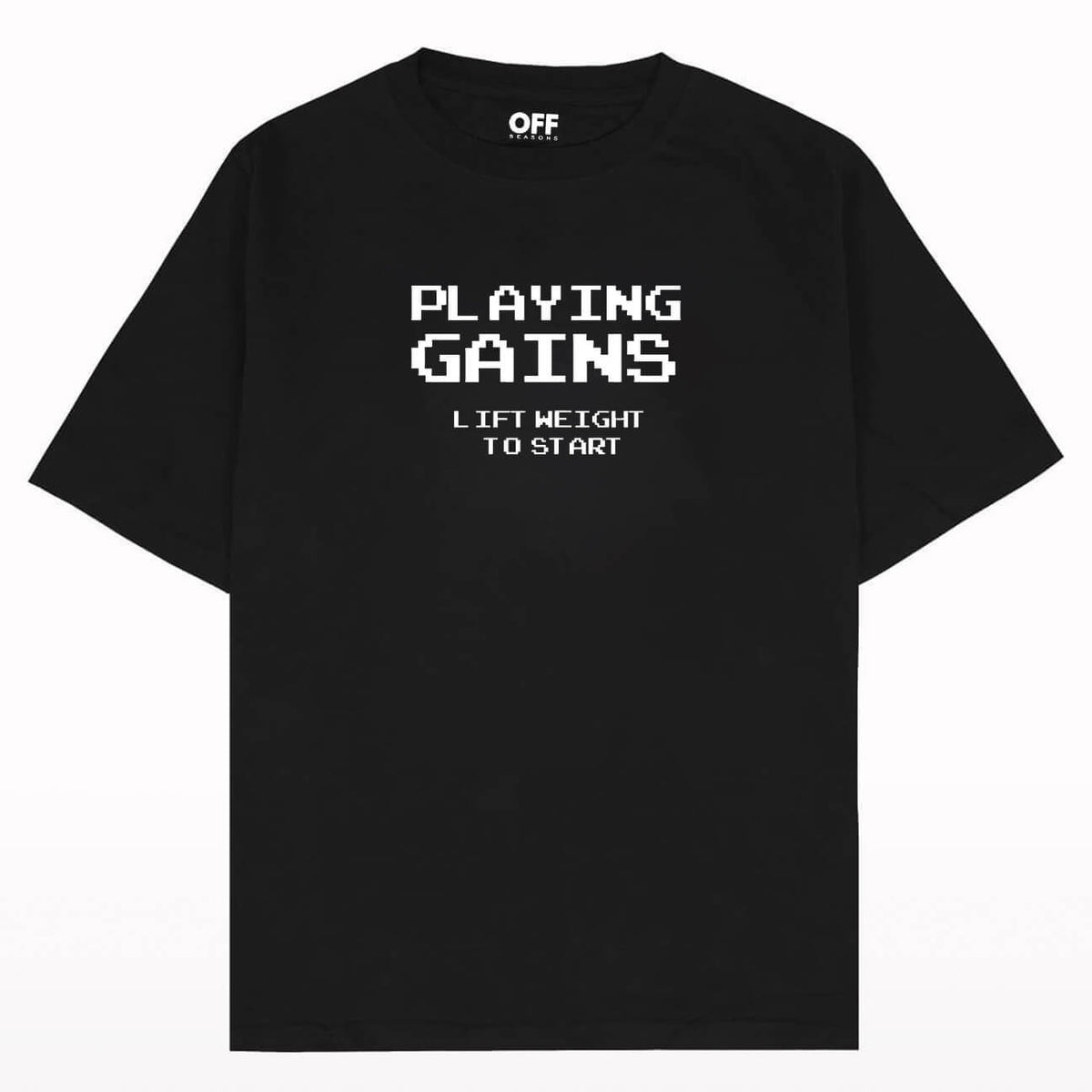 Playing Gains Heavyweight Oversized T-Shirt