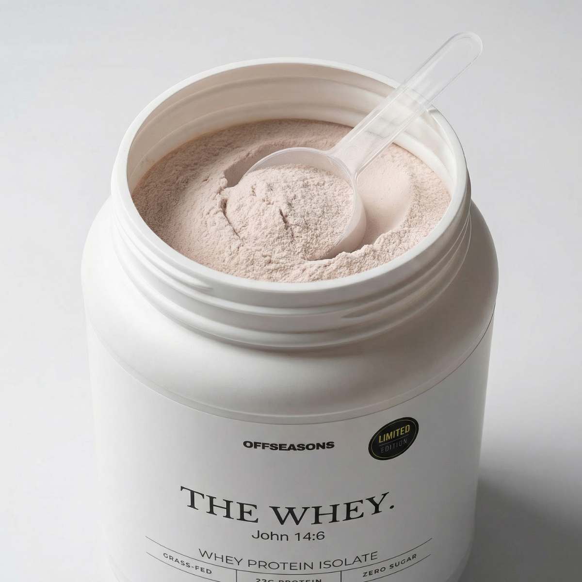 THE WHEY. Clean Whey Isolate for Disciplined Athletes