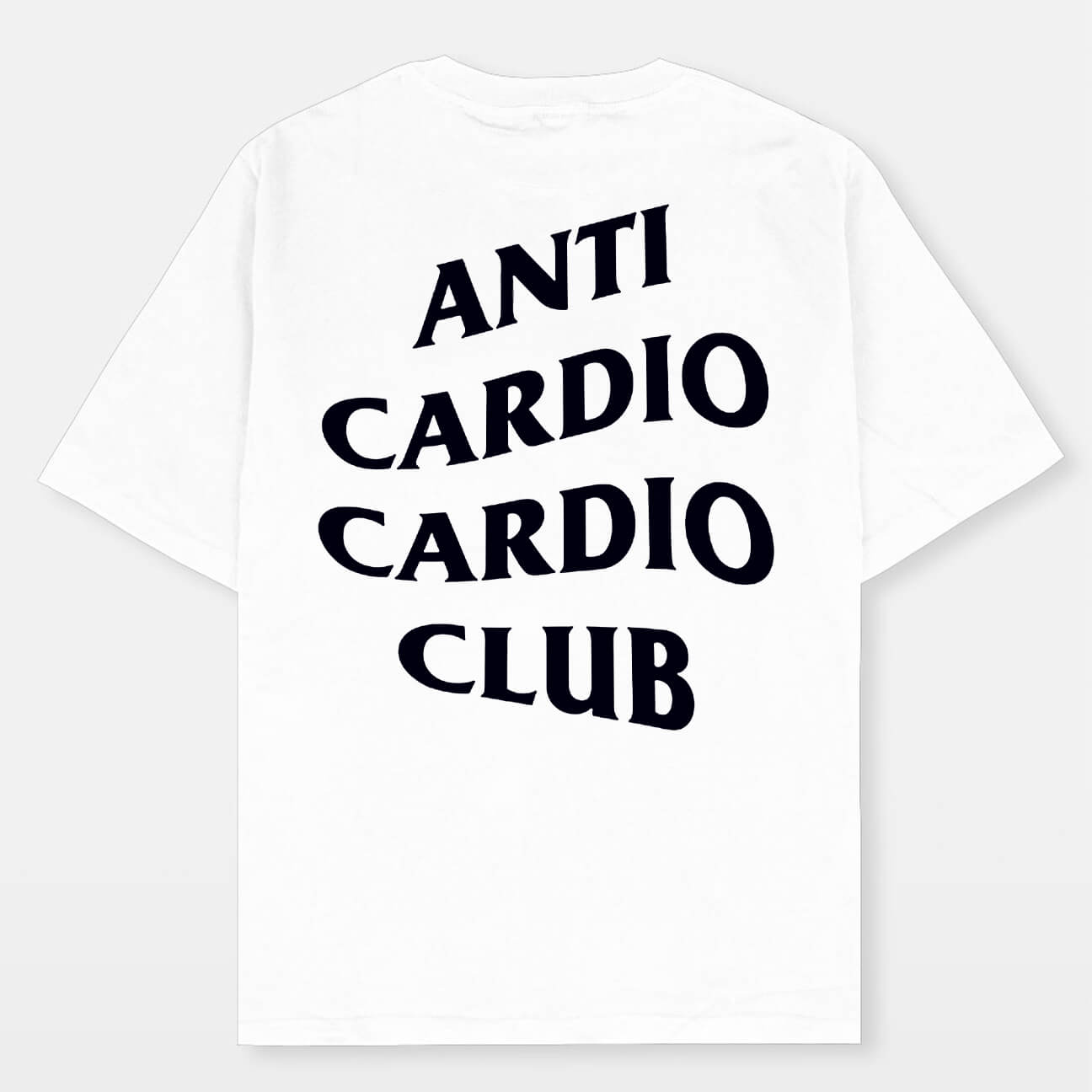 ANTI CARDIO Over Sized T Shirt Gym Clothing Men 