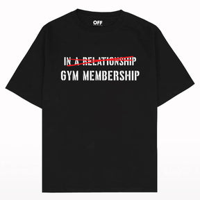 Gym Membership Heavyweight Oversized T-Shirt