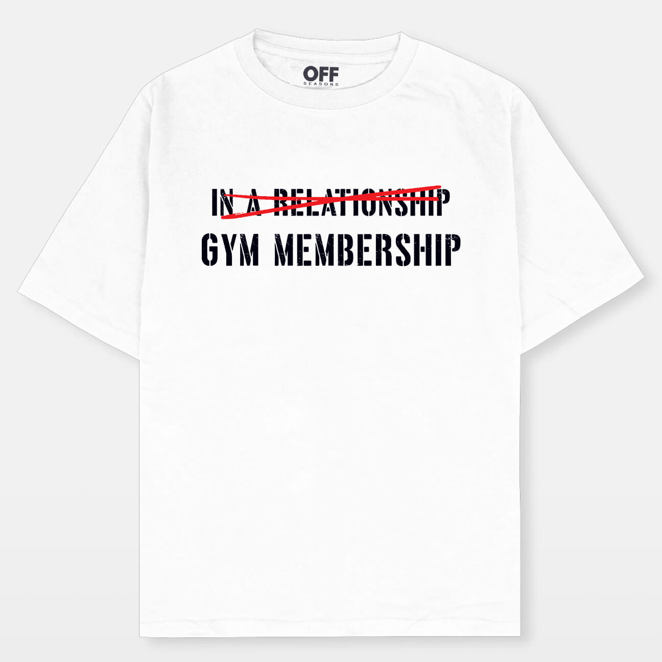 Gym Membership Heavyweight Oversized T-Shirt