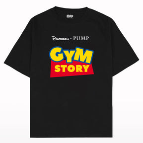 Gym Story Heavyweight Oversized T-Shirt