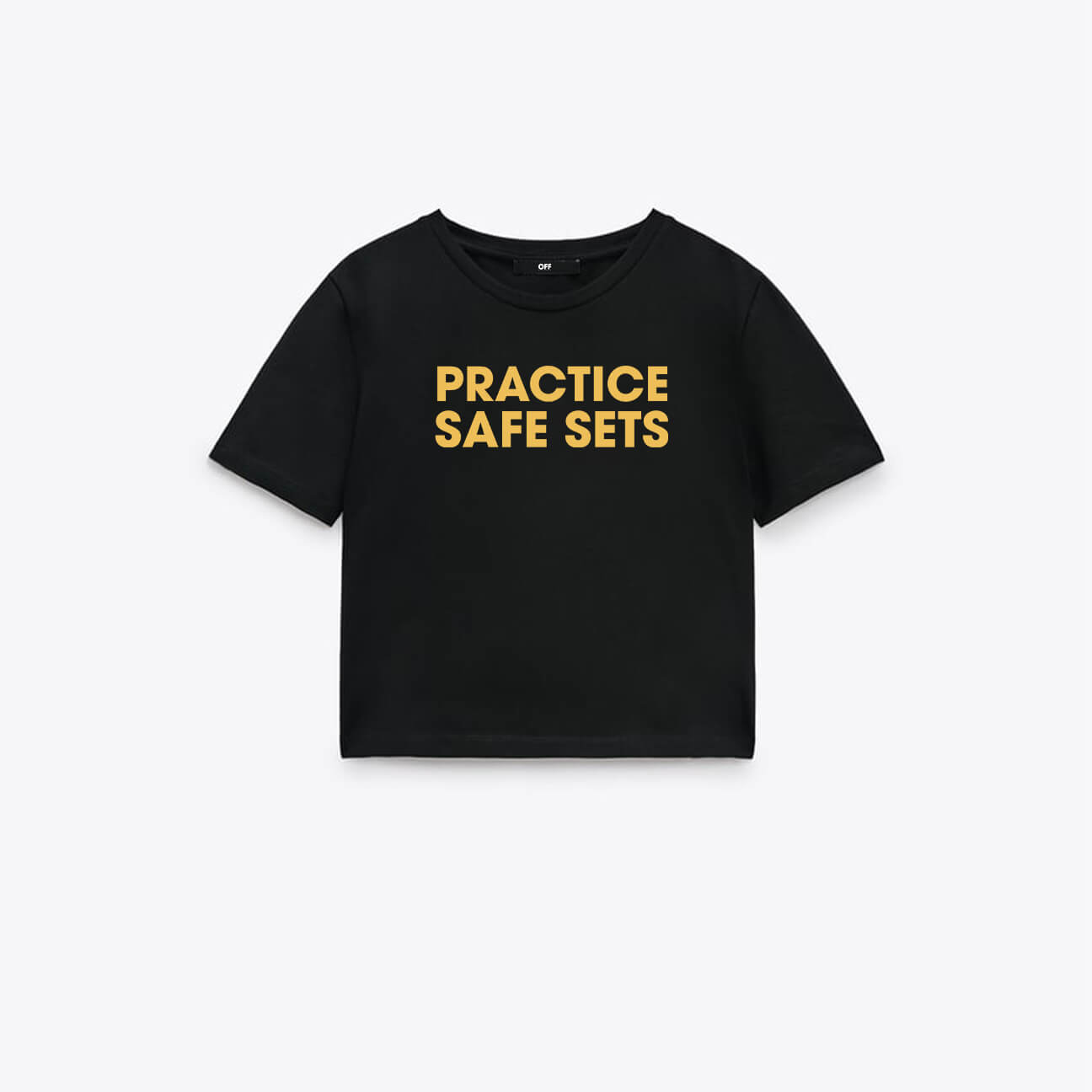 Practice Safe Sets Crop Top